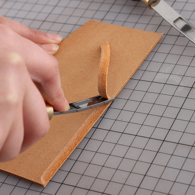 1個入り レザークラフト スティッチ グルーバー エッジャー - Groover Stitching Tool のレビューと価格