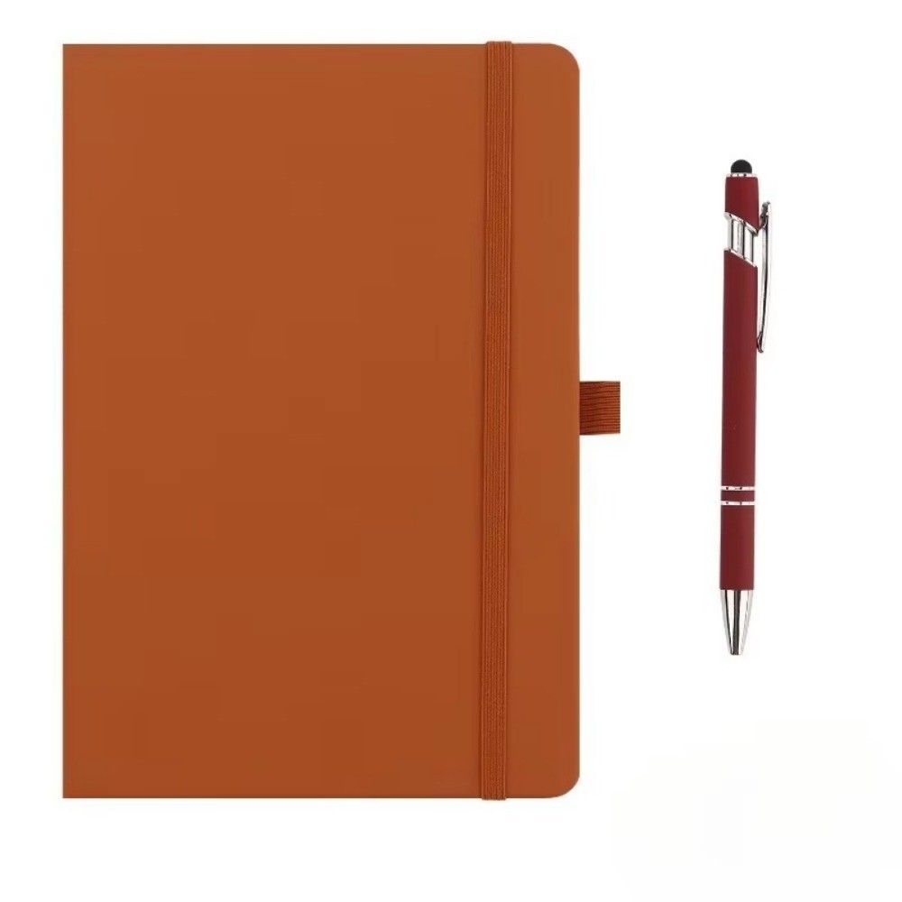 ミニポケットノートブック、ゴムバンド付き、A6サイズ、学生用 - Leather Work Diary Covers のレビューと価格