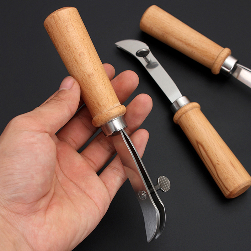 新しい調整可能な革縫い目加工用グローバー、革工芸用溝切り工具 - Groover Stitching Tool のレビューと価格